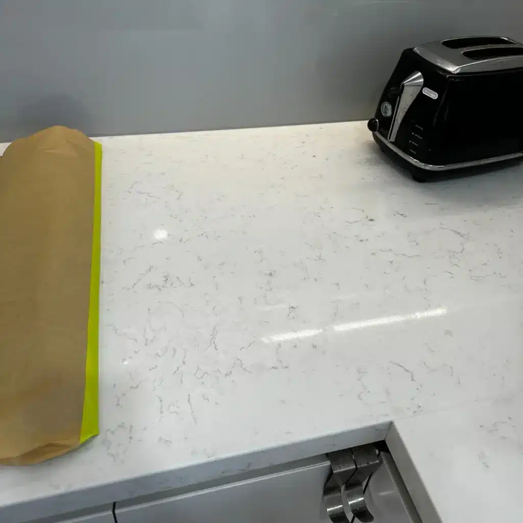 Queimadura na cozinha antes